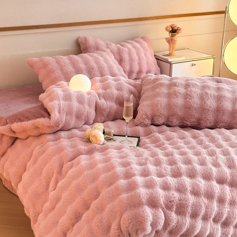 ベッド用4点セット 掛布団カバー&シーツ&枕カバー2枚 | 布団カバーセット 寝具カバーセット