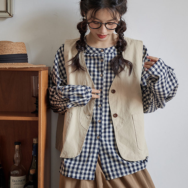 レディース3点セット「ブラウス＋ベスト+パンツ」 ブラウス シャツ ベスト パンツ ワイドパンツ レディース