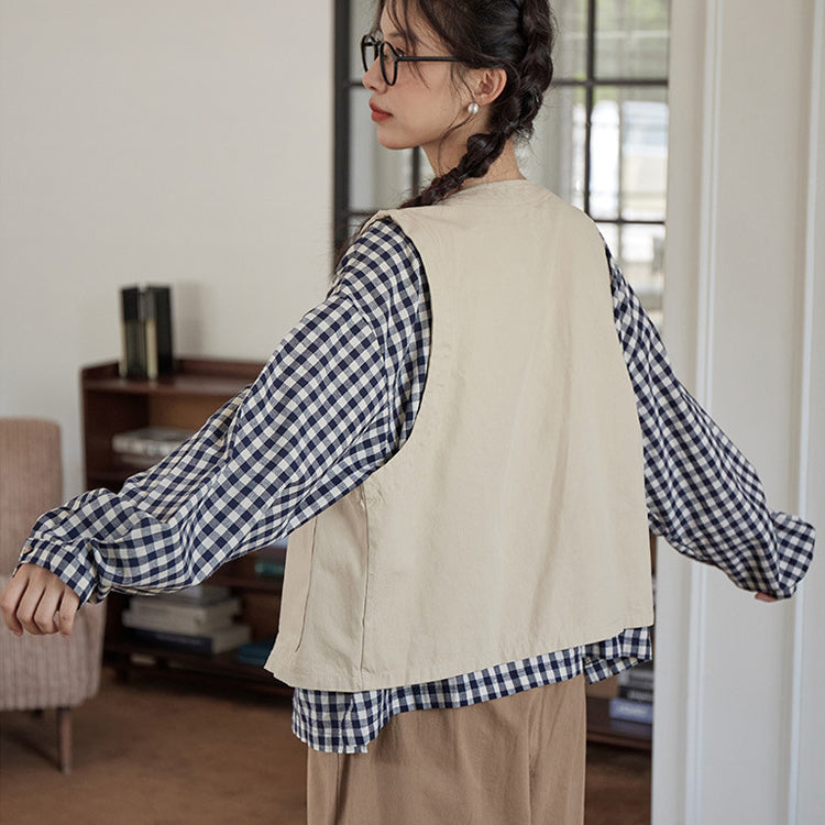 レディース3点セット「ブラウス＋ベスト+パンツ」 ブラウス シャツ ベスト パンツ ワイドパンツ レディース