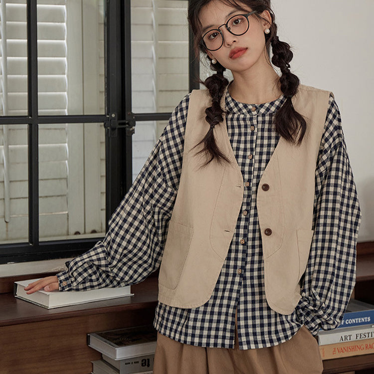 レディース3点セット「ブラウス＋ベスト+パンツ」 ブラウス シャツ ベスト パンツ ワイドパンツ レディース