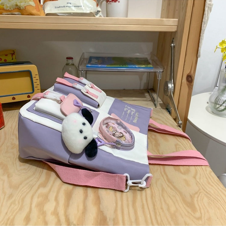 トートバッグ 学生バック レディース 軽い 弁当袋 手提げ袋 ハンドバッグ 帆布 大きめ