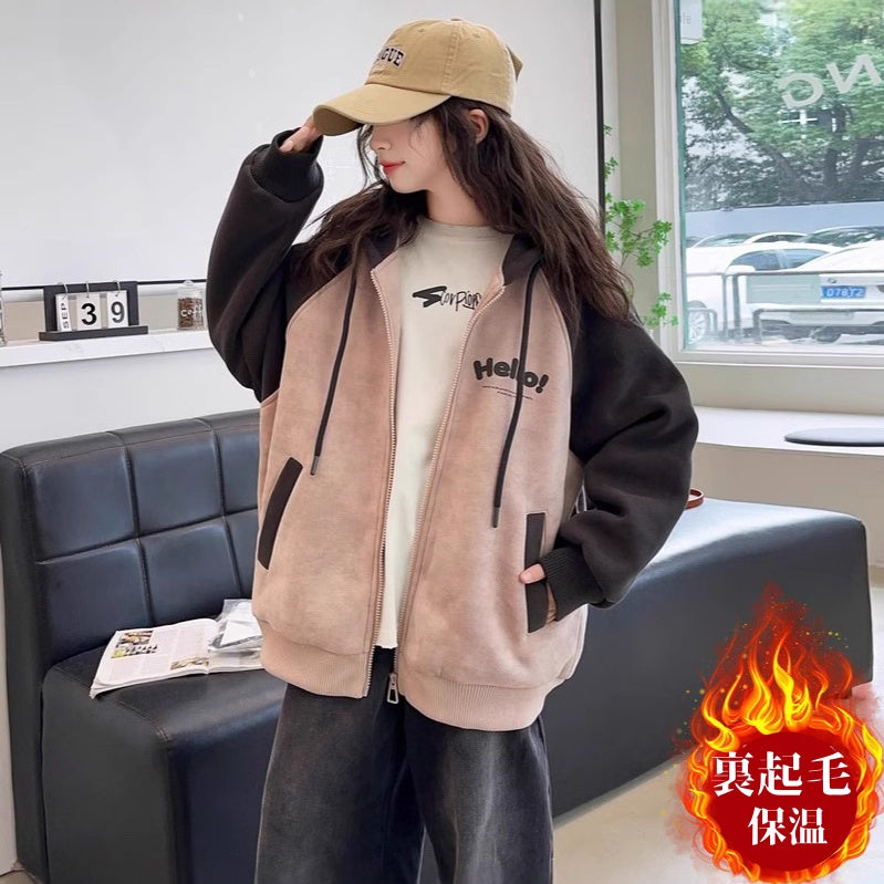 スタジャン コート 子供服 アウター ジャケット パーカー スウェット 上着 長袖 裏起毛