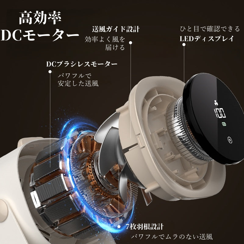 扇風機 卓上 2way 卓上扇風機 ファン サーキュレーター 壁掛け デスク
