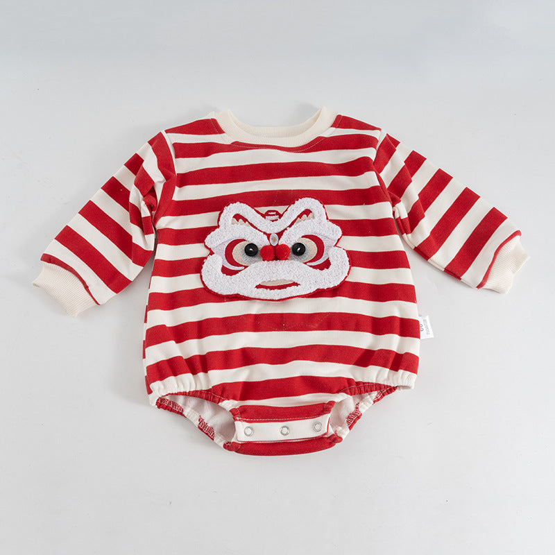 ベビー ジャンプスーツ カバーオール プレゼント サンタクロース クリスマスツリー アウター