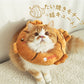 猫 エリザベスカラー 天ぷら たい焼き モチーフ フード デザイン ソフト 軽量