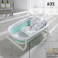 ベビーバス ベビー温度感知折りたたみバス  折りたたみ式ベビーバス