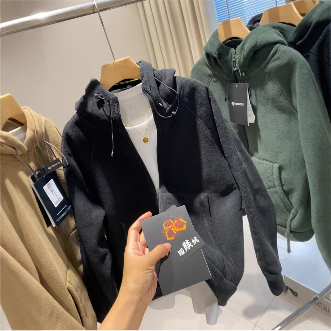 フリースジャケット メンズ レディース ユニセックス 厚手 約620g