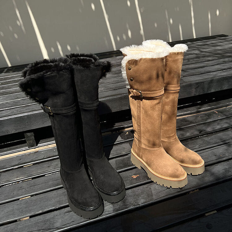 スノーブーツ ムートンブーツ 2WAY仕様 レディースブーツ 冬靴 レディースブーツ 防寒