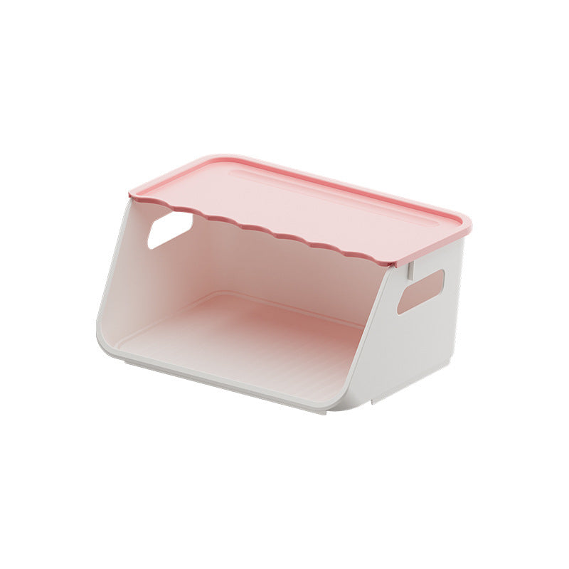 卓上収納ボックス 小物入れ 収納ケース 斜めカット 取り出しやすい コスメ収納 化粧品 お菓子 おもちゃ 収納