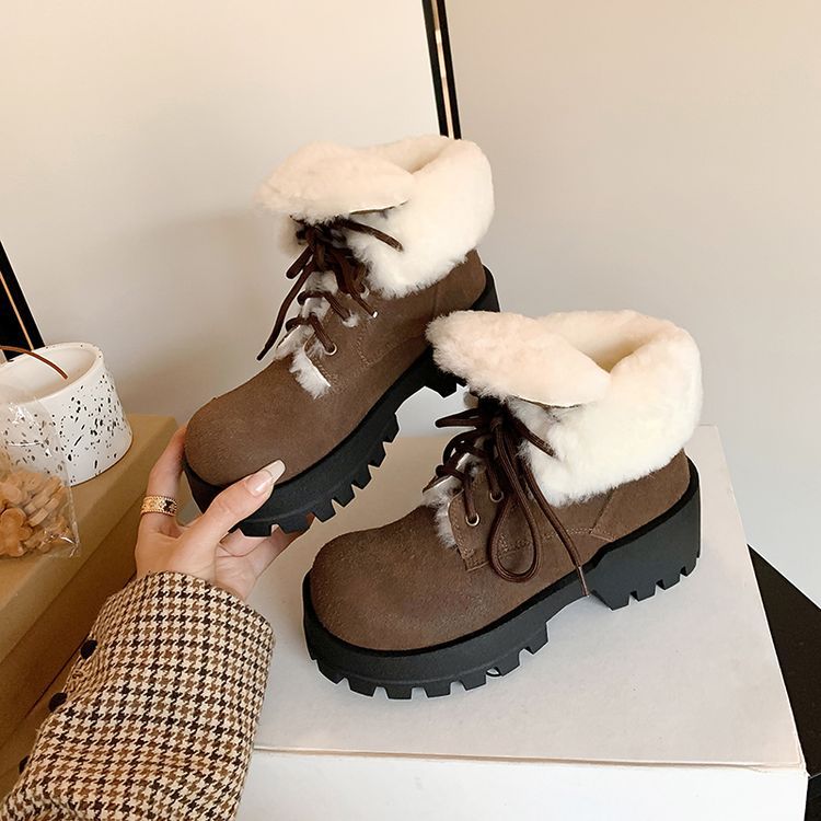 スノーブーツ ムートンブーツ 2WAY仕様 レディースブーツ 冬靴 レディースブーツ 防寒