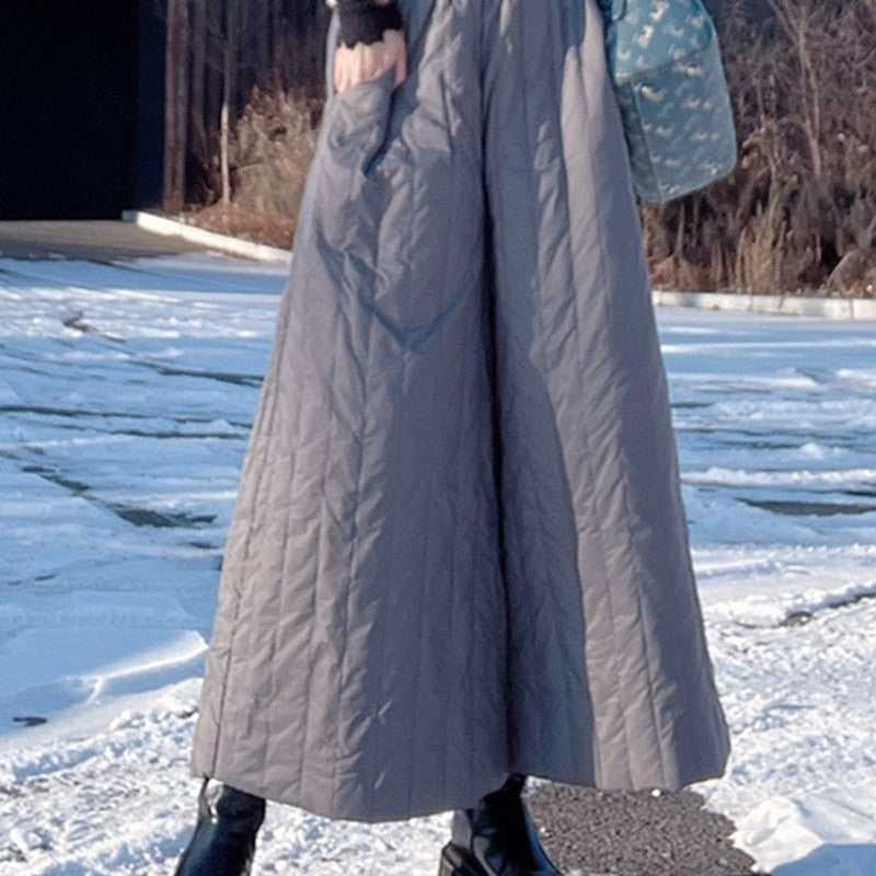 パンツ レディース メンズ カーブパンツ ロングパンツ 秋冬 ガウチョパンツ キルティング