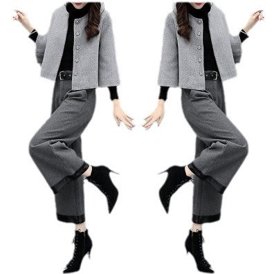 スーツ レディース セットアップ ノーカラー 事務服 高品質 長袖 春夏秋冬