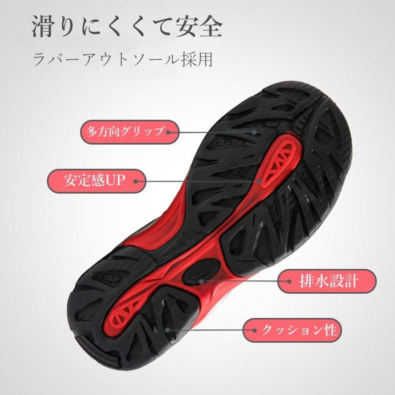 アウトドアサンダル ビーチシューズ 水陸両用 滑り止めトレッキングサンダル