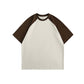 Tシャツ メンズ レディース 半袖 重ね着風 オーバーサイズ ユニセックス 韓国ファッション