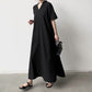綿麻プルオーバーシャツワンピース レディース 半袖シャツ ゆったり トップス 夏服