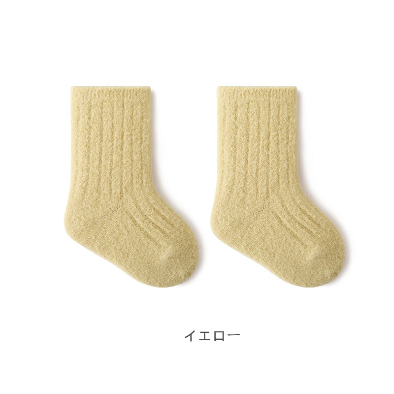 子供 キッズ 靴下 無地  ベビー くしゅくしゅルーズソックス ソックス キッズ