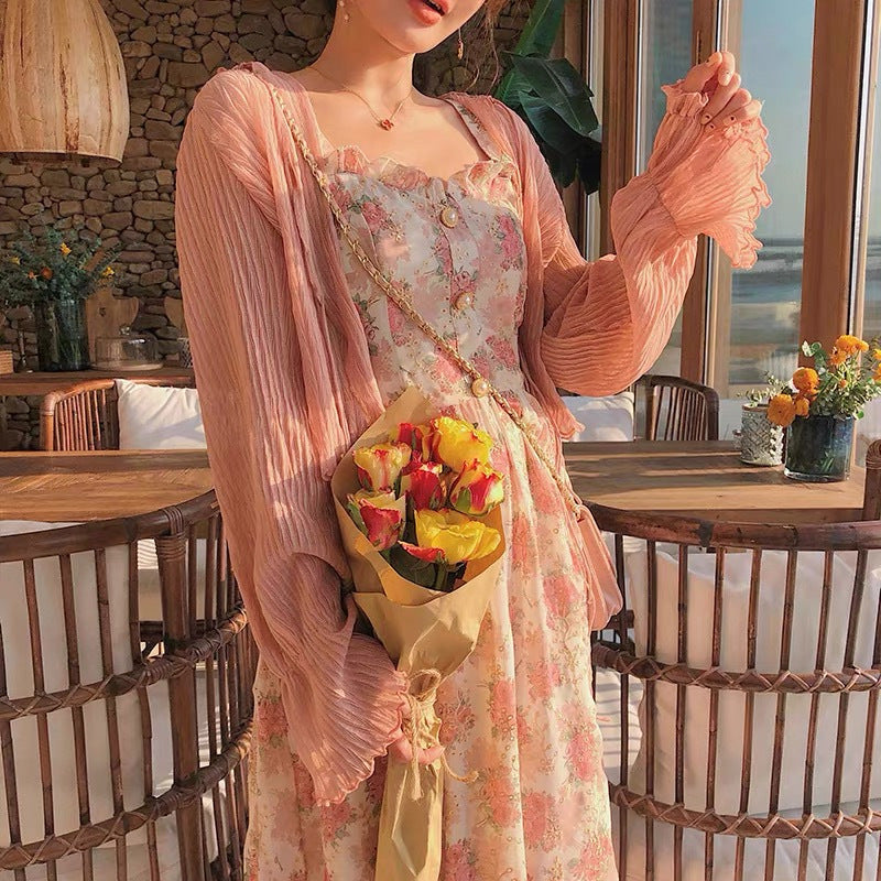 ビーチカーディガン UVカット ラッシュガード レディースカーディガン