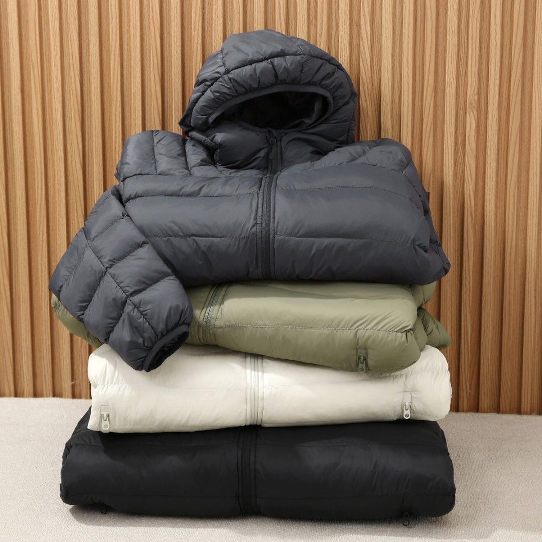 中綿ジャケット メンズ アウター ブルゾン フード付き キルティング 撥水 防風 軽量 保温 防寒 秋冬
