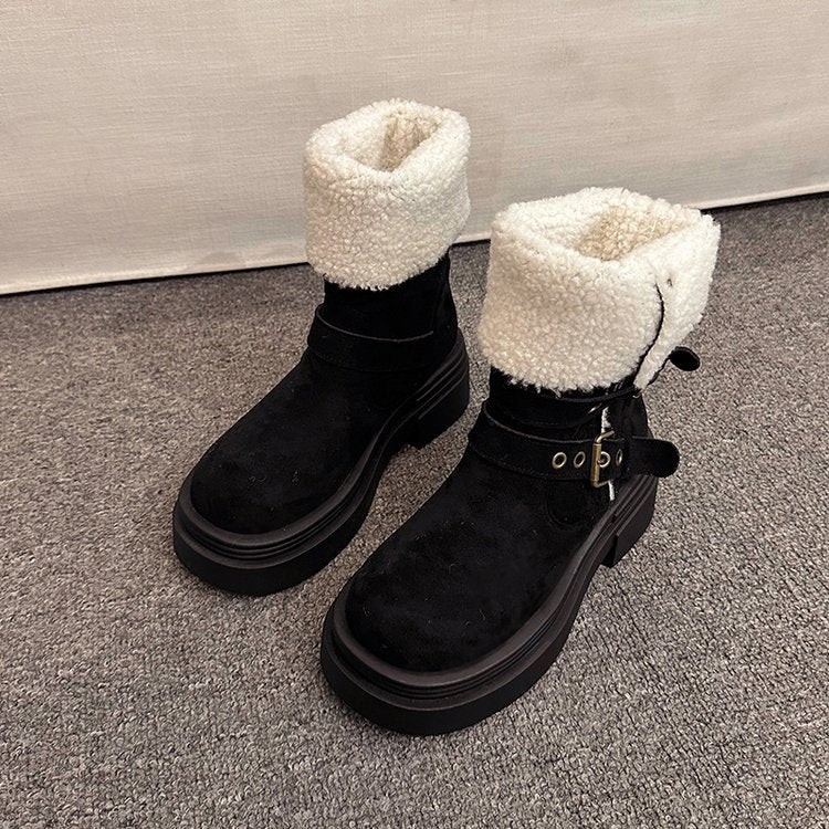 スノーブーツ ムートンブーツ 2WAY仕様 レディースブーツ 冬靴 レディースブーツ