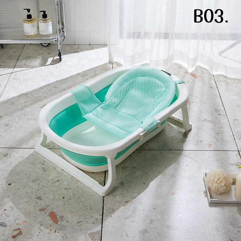 ベビーバス ベビー温度感知折りたたみバス  折りたたみ式ベビーバス