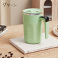 新アップグレード自動ミキサーカップ 自動攪拌マグカップ 400ml ステンレス type-c 充電式 温度表示付き