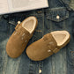 モカシン レディース 本革 スエード シープスキン 軽防水 レディース ムートンシューズ