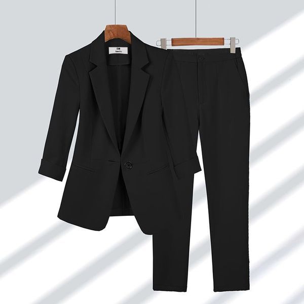 人気新作 スーツ レディース セットアップ 事務服 セットアップ 高品質 長袖