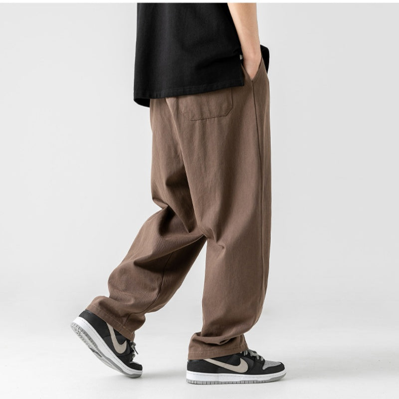 ワイドパンツ カジュアルパンツ ワークパンツ ストレートパンツ ゆったりパンツ コットンパンツ