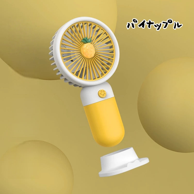 ハンディファン ハンディ扇風機 手持ち扇風機 ミニ扇風機 小型扇風機 ワンタッチ コンパクト 軽量 USB充電