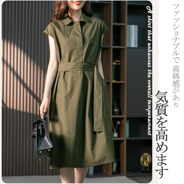 ノースリーブワンピース  ロングワンピース   ワンピース  ワンピ