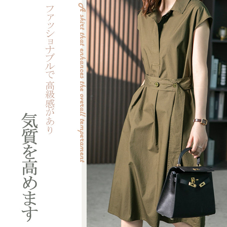 ノースリーブワンピース  ロングワンピース   ワンピース  ワンピ