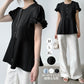 シフォンTシャツ   Tシャツ  ラウンドネックTシャツ  トップス
