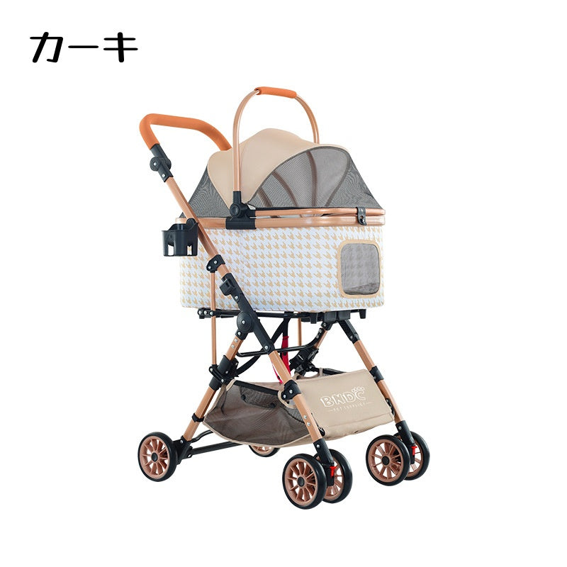 ペットカート ペットキャリーカート ドッグカート 小型犬用ベビーカー キャットカート 猫用ベビーカー