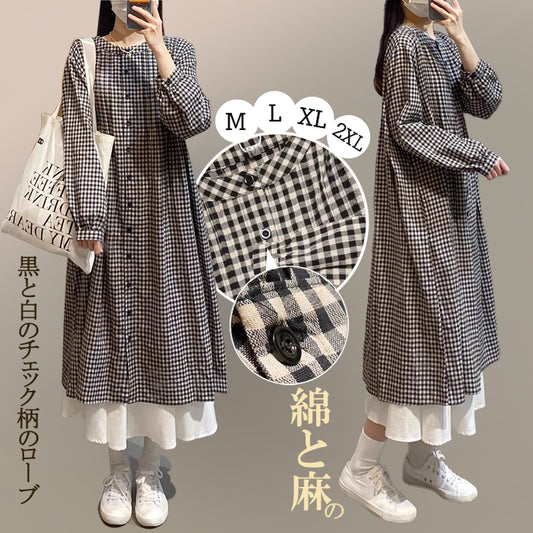シャツワンピース   ロングワンピース  ワンピース  体型カバー