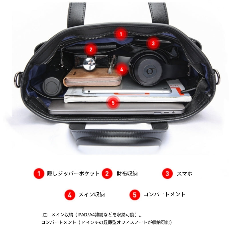 ビジネスバッグ メンズ ビジネストート 2WAYブリーフケース  トートバック