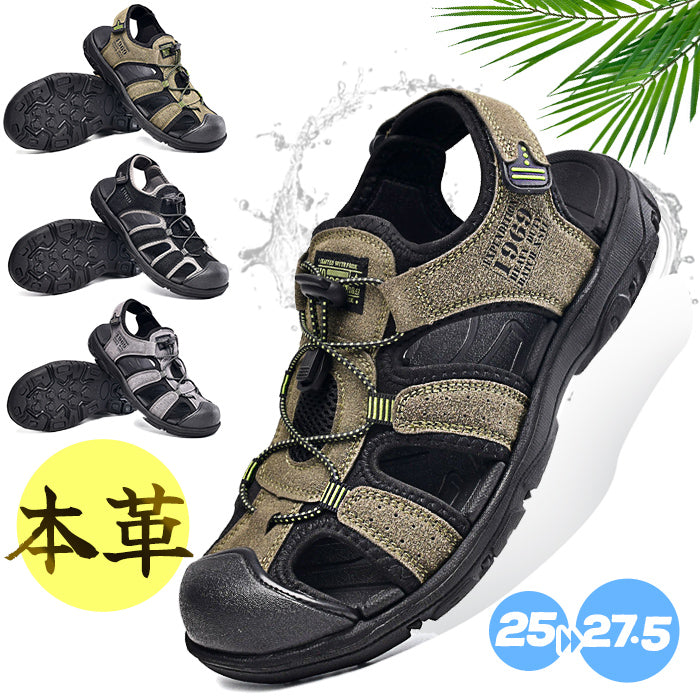 メンズ サンダル 革 サンダル メンズ おしゃれ レザーサンダル スポーツサンダル メンズ 夏用