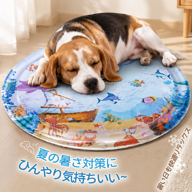 猫マット ペットマット ウォーターマット 水感覚マット ひんやりマット クールマット 犬猫兼用