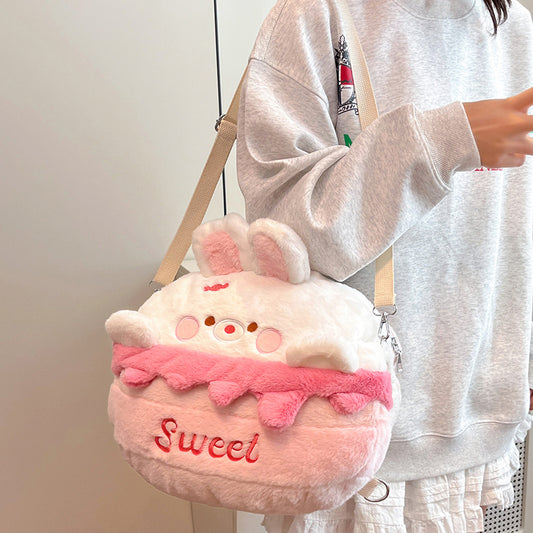 ショルダーバッグ 斜め掛けバッグ かわいい バッグ プチプラ おしゃれ 小物 フワフワ ふわふわ