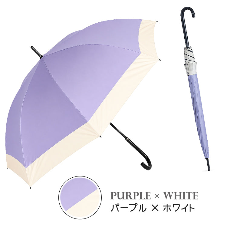 傘 長傘 雨傘 レディース 日傘 晴雨兼用傘 軽量 完全遮光 超撥水 かわいい