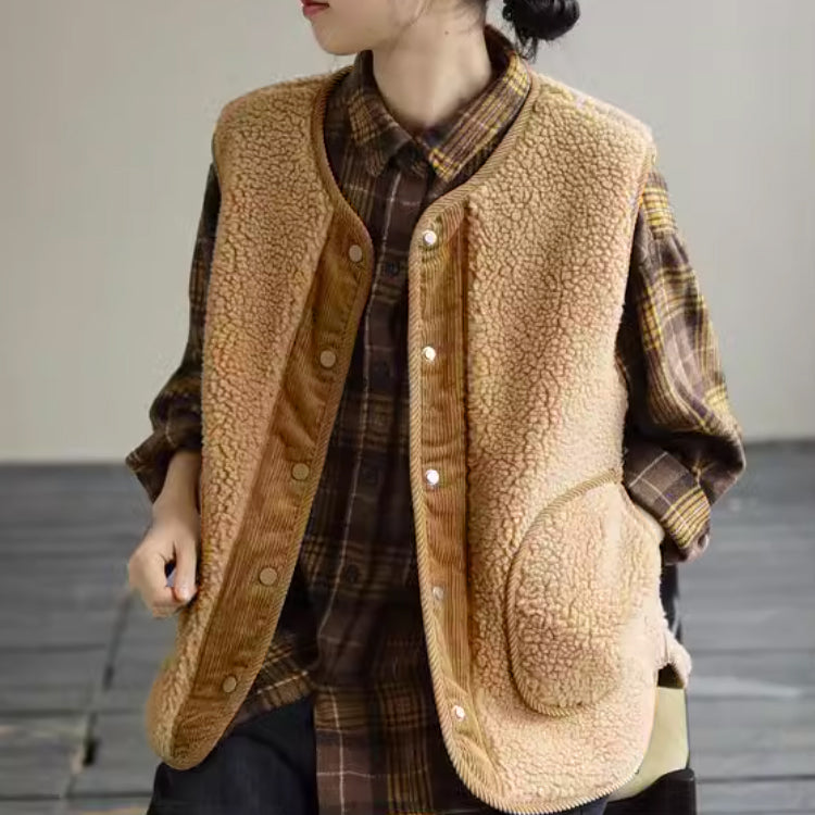 ベスト ジレ フェイクファーベスト カジュアルベスト ファーベスト ジャケット トップス