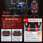 ゲーミングチェア ゲームチェア デスクチェア パソコンチェア オフィスチェア オットマン付き ゲーム用 初心者 リクライニング ランバーサポート ヘッドレスト 連動アームレスト PUレザー 静音キャスター 高さ調整 人間工学 快適 集中力 赤黒 JKOOK