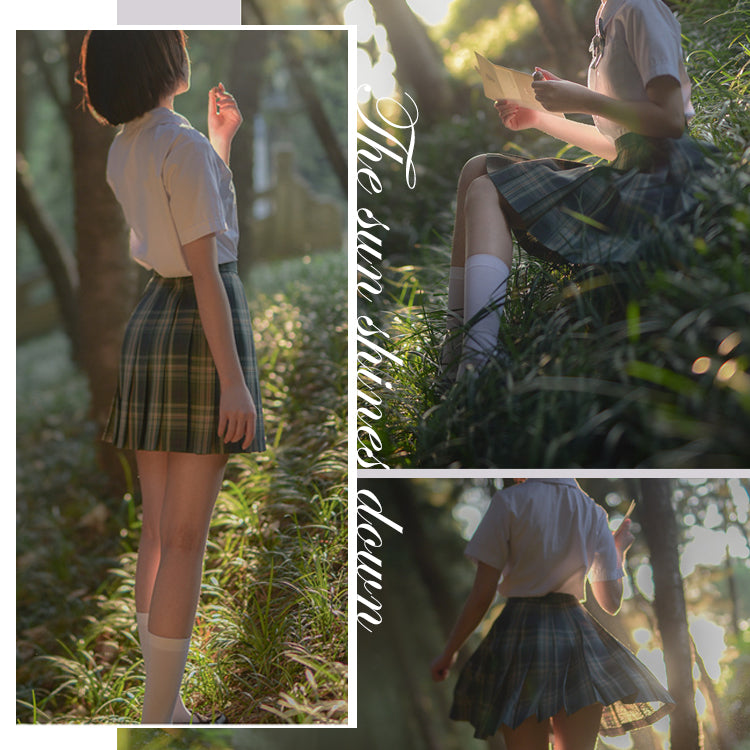 学生制服スカート チェック柄スカート プリーツスカート 女子高生スカート