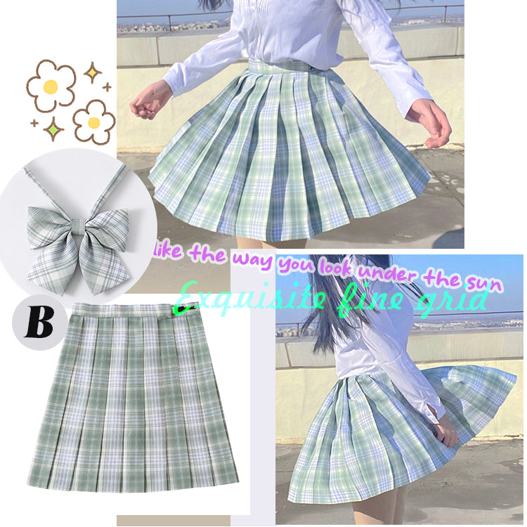 学生制服スカート チェック柄スカート プリーツスカート 女子高生スカート