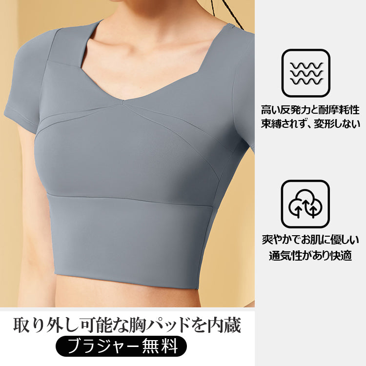 ヨガウェア  スポーツウェア  ジムウェア  フィットネスウェア  上下セット