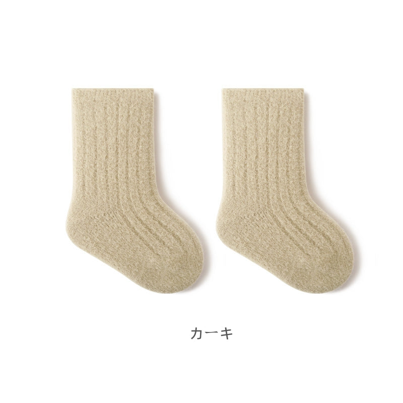 子供 キッズ 靴下 無地  ベビー くしゅくしゅルーズソックス ソックス キッズ