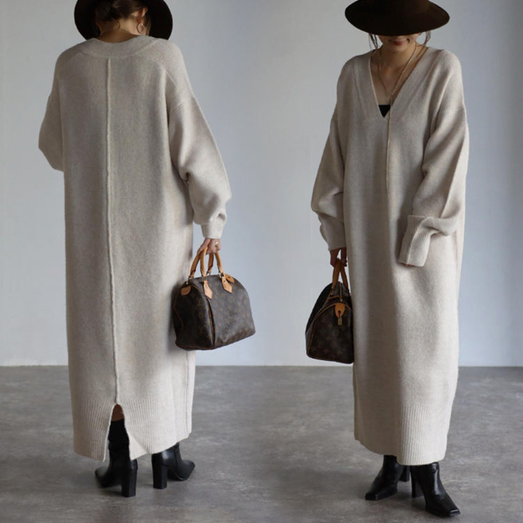 ニットワンピース   ワンピース  ドレス  セーター トップス