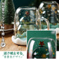 クリスマス限定 マグカップ ダブルウォール 二重構造 耐熱 ガラス
