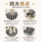 猫砂マット 猫トイレマット 猫砂取りマット 猫マット ペットマット 猫砂飛散防止 二重構造 ハニカム構造