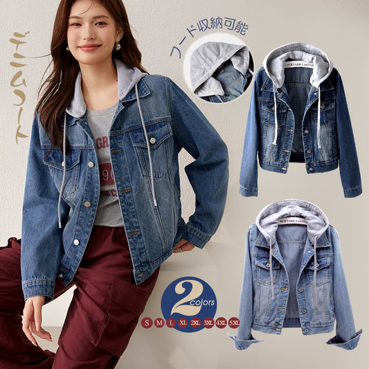 デニムジャケット デニムジャンパー  カジュアルジャケット ジャケット