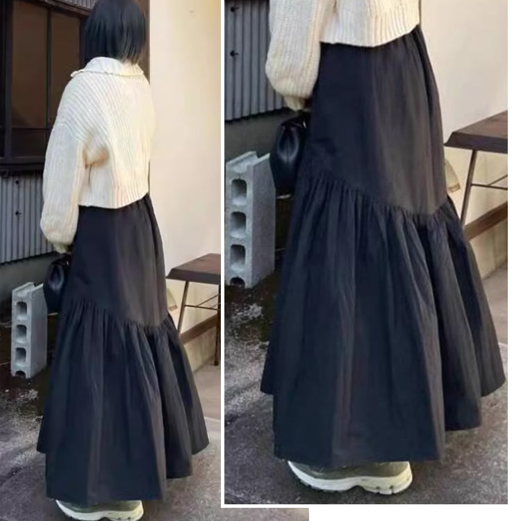 レディーススカート   ロングスカート  フィッシュテールスカート  スカート